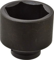 Proto - 1" Drive 3-3/8" Standard Impact Socket - 6 Points, 4-7/16" OAL - Makers Industrial Supply