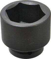 Proto - 1" Drive 65mm Standard Impact Socket - 6 Points, 3-1/2" OAL - Makers Industrial Supply