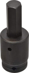 Proto - 3/4" Drive, 7/8" Impact Hex Bit Socket - 2-7/32" Bit Length, 4-3/4" OAL - Makers Industrial Supply