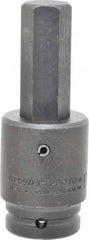 Proto - 3/4" Drive, 1" Impact Hex Bit Socket - 2-33/64" Bit Length, 5-15/64" OAL - Makers Industrial Supply