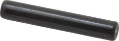 Holo-Krome - 1/4" Diam x 1-1/2" Pin Length 4000 Alloy Steel Oversized Dowel Pin - Black Luster Finish, C 47-58 & C 60 (Surface) Hardness, 1 Beveled & 1 Rounded End - Makers Industrial Supply