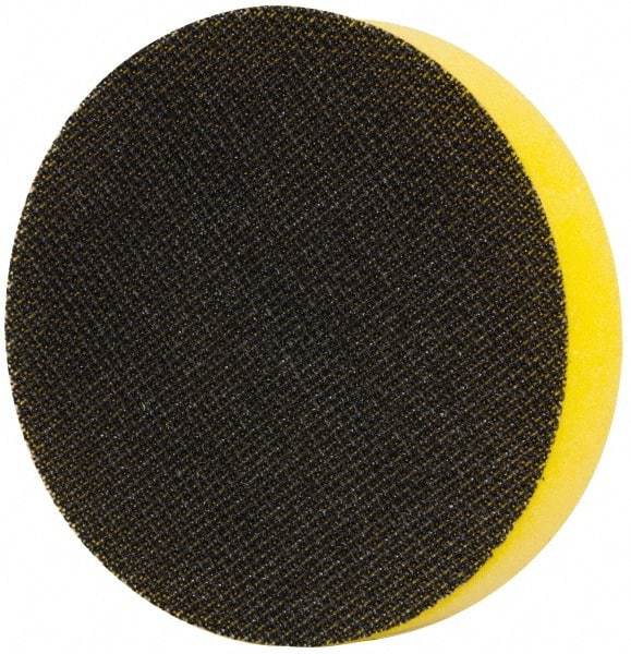 3M - 3" Diam Quick-Change Type R Disc Backing Pad - Soft Density, 6,000 RPM, Roloc Compatible - Makers Industrial Supply