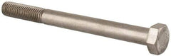 Value Collection - M12x1.75mm Metric Coarse, 130mm Length Under Head Hex Head Cap Screw - Partially Threaded, Grade 18-8 Stainless Steel, Uncoated, 19mm Hex - Makers Industrial Supply