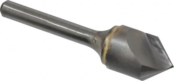 Atrax - 5/8" Head Diam, 1/4" Shank Diam, 1 Flute 82° Solid Carbide Countersink - Makers Industrial Supply