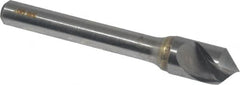 Atrax - 3/8" Head Diam, 1/4" Shank Diam, 1 Flute 90° Solid Carbide Countersink - Makers Industrial Supply