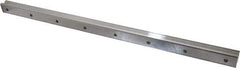 THK - 600mm OAL x 28mm Overall Width x 23mm Overall Height Horizontal Mount SSR Rail - 80mm Between Holes, 7 x 11 x 9mm Hole Size - Makers Industrial Supply