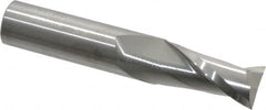 Atrax - 5/8", 1-1/4" LOC, 5/8" Shank Diam, 3-1/2" OAL, 2 Flute, Solid Carbide Square End Mill - Single End, Uncoated, Spiral Flute, 30° Helix, Centercutting, Right Hand Cut - Makers Industrial Supply