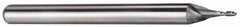 M.A. Ford - 3/4", 1" LOC, 3/4" Shank Diam, 3" OAL, 2 Flute, Solid Carbide Square End Mill - Single End, Uncoated, Spiral Flute, 30° Helix, Centercutting, Right Hand Cut, Right Hand Flute, Series 164 - Makers Industrial Supply