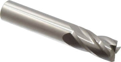 Atrax - 18mm, 38mm LOC, 18mm Shank Diam, 100mm OAL, 4 Flute, Solid Carbide Square End Mill - Single End, Uncoated, Spiral Flute, 30° Helix, Centercutting, Right Hand Cut - Makers Industrial Supply