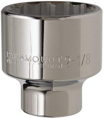 Paramount - 2-1/8", 3/4" Drive, Standard Hand Socket - 12 Points, 3-13/64" OAL - Makers Industrial Supply