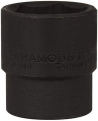 Paramount - 1/2" Drive 30mm Standard Impact Socket - 6 Points, 2" OAL - Makers Industrial Supply