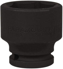 Paramount - 3/4" Drive 1-5/8" Standard Impact Socket - 6 Points, 2-9/32" OAL - Makers Industrial Supply