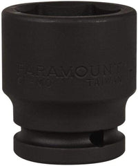 Paramount - 3/4" Drive 1-3/8" Standard Impact Socket - 6 Points, 2-1/4" OAL - Makers Industrial Supply