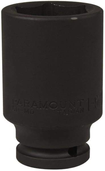 Paramount - 3/4" Drive 1-9/16" Deep Impact Socket - 6 Points, 3-35/64" OAL - Makers Industrial Supply