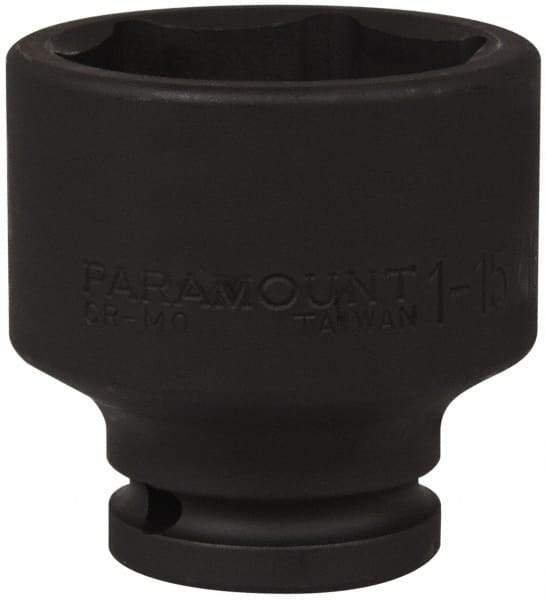 Paramount - 3/4" Drive 1-15/16" Standard Impact Socket - 6 Points, 2-11/16" OAL - Makers Industrial Supply