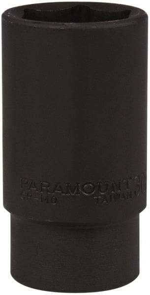 Paramount - 1/2" Drive 30mm Deep Impact Socket - 6 Points, 3-1/2" OAL - Makers Industrial Supply