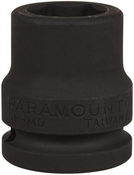 Paramount - 3/4" Drive 23mm Standard Impact Socket - 6 Points, 2" OAL - Makers Industrial Supply