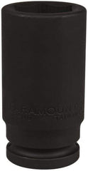 Paramount - 3/4" Drive 32mm Deep Impact Socket - 6 Points, 3-35/64" OAL - Makers Industrial Supply