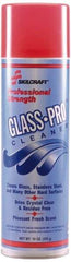 Ability One - 19 oz Aerosol Glass Cleaner - Use on Aluminum, Chrome, Enamel, Glass Surfaces, Stainless Steel - Makers Industrial Supply