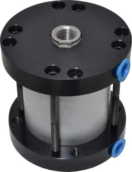 Parker - 2" Stroke x 2" Bore Double Acting Air Cylinder - 1/8 Port, 1/2-20 Rod Thread, -10 to 200°F - Makers Industrial Supply