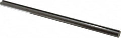 Made in USA - 15mm Diam, 1' Long, 1045 Steel Keyed Round Linear Shafting - 5mm Key - Makers Industrial Supply