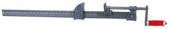 Wilton - 48" Capacity, 1-13/16" Throat Depth Bar Clamp - 6,000 Lb Clamping Pressure - Makers Industrial Supply