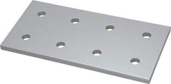 80/20 Inc. - 3" Wide, 6" High, Open Shelving 8 Hole Joining Strip - Aluminum, Use with Series 15 & Bolt Kit 3320 or 3325 - Makers Industrial Supply