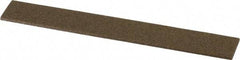 Norton - 4" Long x 1/2" Wide x 1/16" Thick, Aluminum Oxide Sharpening Stone - Taper, Coarse Grade - Makers Industrial Supply