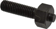 Gibraltar - 1/2-13 Thread, 7/8" Size, 2-3/8" Long, Black Oxide Coated, Steel, Lead Alloy Clamp Rest & Support - 1-1/2" Thread Length, 11/32" Pin Diam x 3/16" Pin Height, 1/2" Nut Height - Makers Industrial Supply