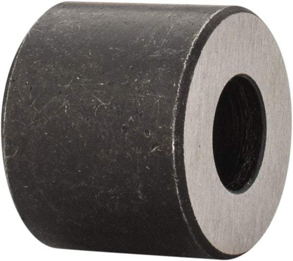 Gibraltar - 1/2" OAL, 5/8" OD, Heat Treated Steel, Counterbored Rest Button - Black Oxide Coating - Makers Industrial Supply