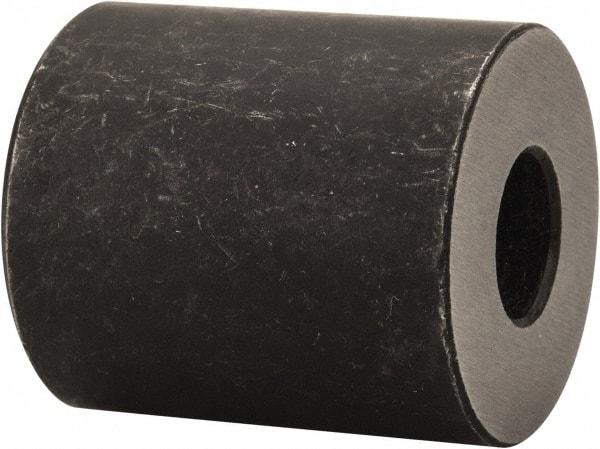 Gibraltar - 1" OAL, 7/8" OD, Heat Treated Steel, Counterbored Rest Button - Black Oxide Coating - Makers Industrial Supply