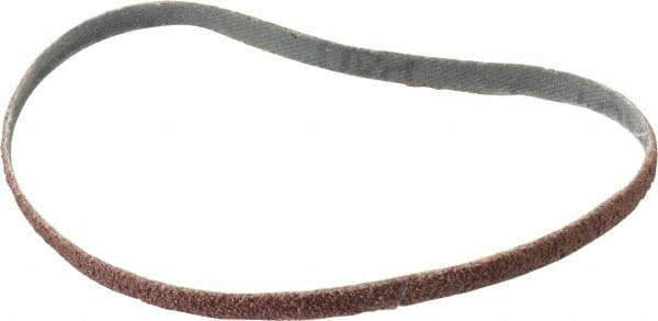 Tru-Maxx - 1/4" Wide x 12" OAL, 40 Grit, Aluminum Oxide Abrasive Belt - Aluminum Oxide, Coarse, Coated - Makers Industrial Supply