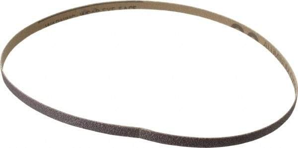 Tru-Maxx - 1/4" Wide x 18" OAL, 80 Grit, Aluminum Oxide Abrasive Belt - Aluminum Oxide, Medium, Coated - Makers Industrial Supply