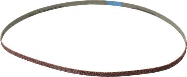 Tru-Maxx - 1/4" Wide x 24" OAL, 40 Grit, Aluminum Oxide Abrasive Belt - Aluminum Oxide, Coarse, Coated - Makers Industrial Supply