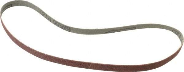 Tru-Maxx - 3/8" Wide x 24" OAL, 120 Grit, Aluminum Oxide Abrasive Belt - Aluminum Oxide, Fine, Coated - Makers Industrial Supply