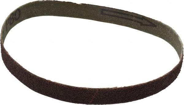 Tru-Maxx - 1/2" Wide x 12" OAL, 80 Grit, Aluminum Oxide Abrasive Belt - Aluminum Oxide, Medium, Coated - Makers Industrial Supply