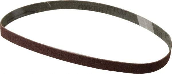 Tru-Maxx - 1/2" Wide x 18" OAL, 100 Grit, Aluminum Oxide Abrasive Belt - Aluminum Oxide, Fine, Coated - Makers Industrial Supply