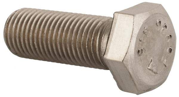 Value Collection - 3/8-24 UNF, 1" Length Under Head Hex Head Cap Screw - Fully Threaded, Grade 316 Stainless Steel, Uncoated, 9/16" Hex - Makers Industrial Supply