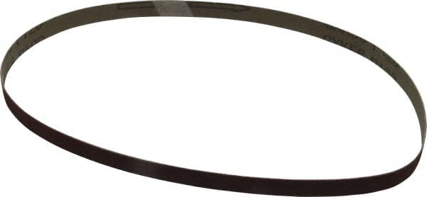 Tru-Maxx - 1/2" Wide x 24" OAL, 120 Grit, Aluminum Oxide Abrasive Belt - Aluminum Oxide, Fine, Coated - Makers Industrial Supply