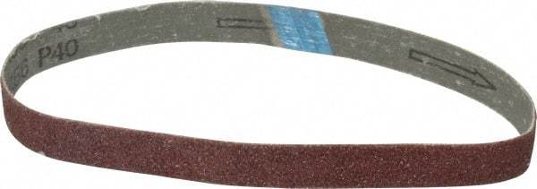 Tru-Maxx - 3/4" Wide x 18" OAL, 40 Grit, Aluminum Oxide Abrasive Belt - Aluminum Oxide, Coarse, Coated - Makers Industrial Supply