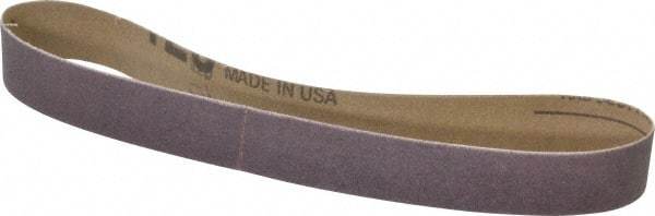 Tru-Maxx - 3/4" Wide x 18" OAL, 120 Grit, Aluminum Oxide Abrasive Belt - Aluminum Oxide, Fine, Coated - Makers Industrial Supply