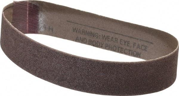 Tru-Maxx - 1" Wide x 12" OAL, 80 Grit, Aluminum Oxide Abrasive Belt - Aluminum Oxide, Medium, Coated - Makers Industrial Supply