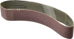 Tru-Maxx - 1" Wide x 12" OAL, 120 Grit, Aluminum Oxide Abrasive Belt - Aluminum Oxide, Fine, Coated - Makers Industrial Supply