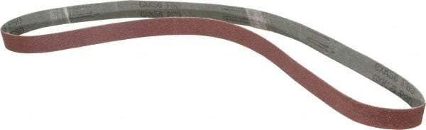 Tru-Maxx - 1" Wide x 42" OAL, 80 Grit, Aluminum Oxide Abrasive Belt - Aluminum Oxide, Medium, Coated - Makers Industrial Supply