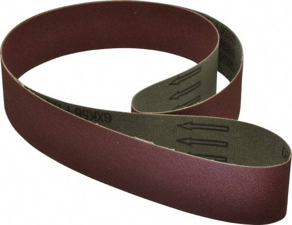 Tru-Maxx - 2" Wide x 60" OAL, 120 Grit, Aluminum Oxide Abrasive Belt - Aluminum Oxide, Fine, Coated - Makers Industrial Supply