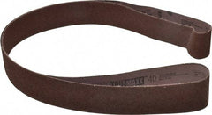 Tru-Maxx - 2" Wide x 72" OAL, 40 Grit, Aluminum Oxide Abrasive Belt - Aluminum Oxide, Coarse, Coated - Makers Industrial Supply