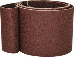 Tru-Maxx - 2-1/2" Wide x 60" OAL, 60 Grit, Aluminum Oxide Abrasive Belt - Aluminum Oxide, Medium, Coated - Makers Industrial Supply