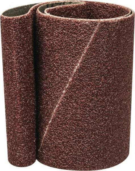 Tru-Maxx - 3" Wide x 18" OAL, 60 Grit, Aluminum Oxide Abrasive Belt - Aluminum Oxide, Medium, Coated - Makers Industrial Supply