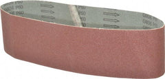 Tru-Maxx - 4" Wide x 36" OAL, 60 Grit, Aluminum Oxide Abrasive Belt - Aluminum Oxide, Medium, Coated - Makers Industrial Supply