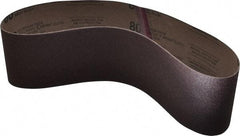 Tru-Maxx - 4" Wide x 36" OAL, 80 Grit, Aluminum Oxide Abrasive Belt - Aluminum Oxide, Medium, Coated - Makers Industrial Supply